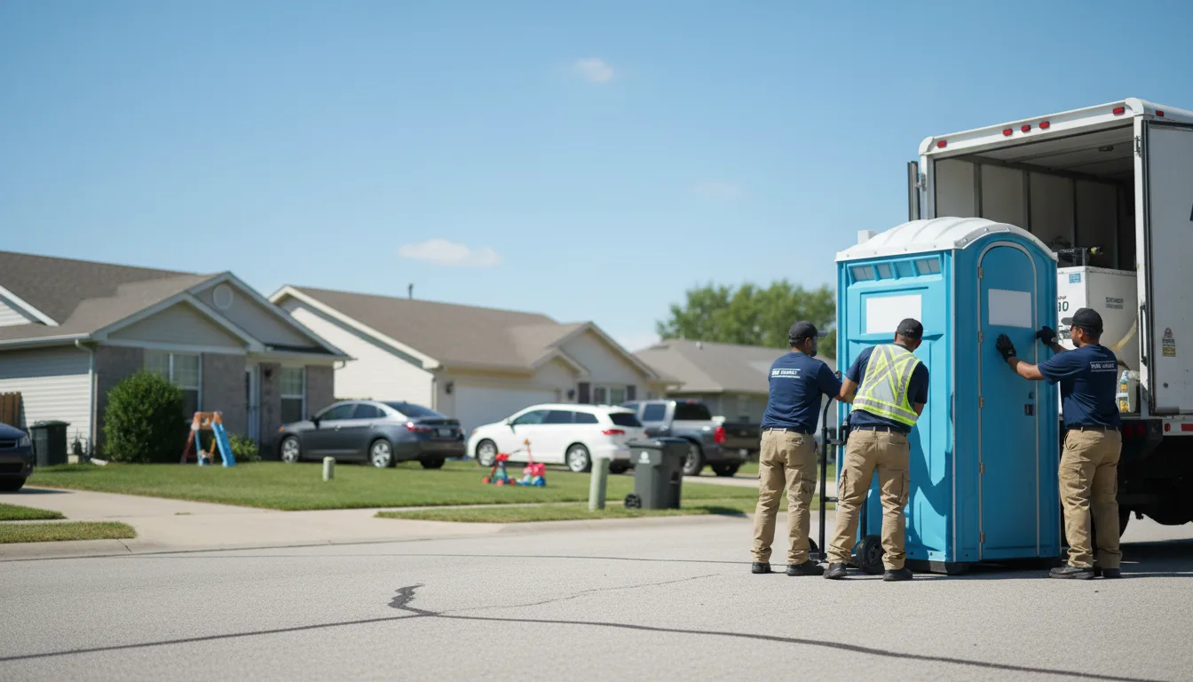 Standard Porta Potty Rentals in Portage, MI near me